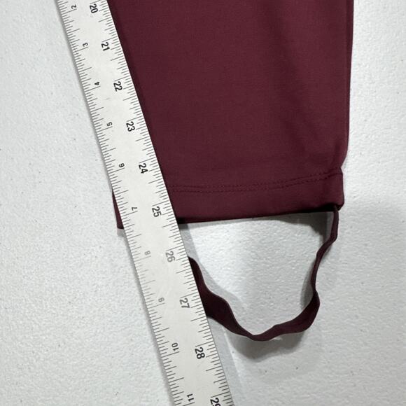 Isaac Mizrahi Live! Women's Pants Stretch Knit Stirrup Spiced Wine 2XP Petite - Picture 12 of 13